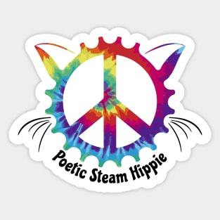 Tie-dye Logo Sticker